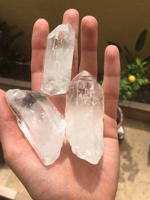 Clear Quartz Crystal Point