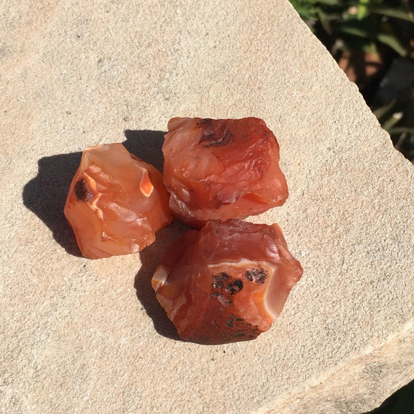 Raw Carnelian Crystal