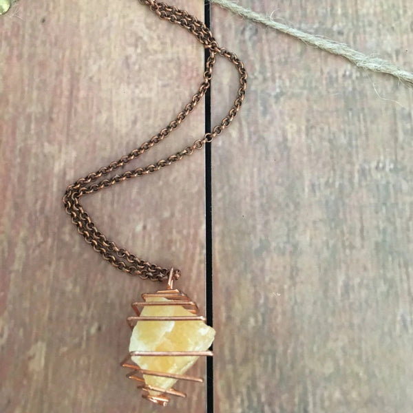 Orange Calcite Jewelry